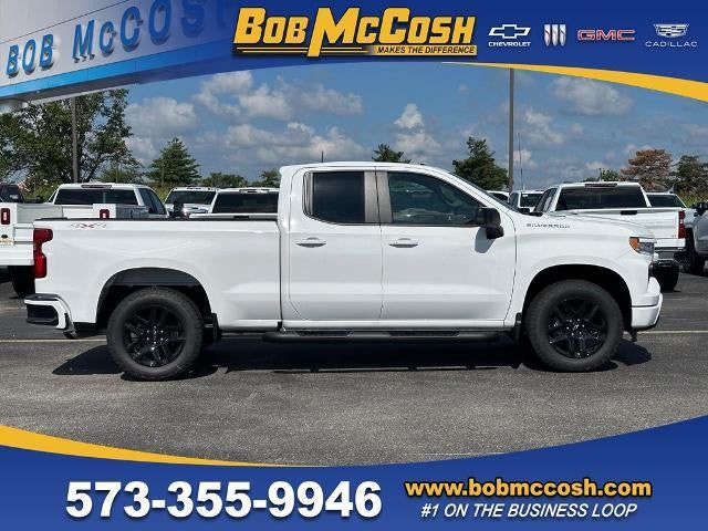 2026 Chevrolet Silverado 1500 RST in Summit White — front three-quarter view