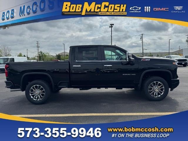 2026 Chevrolet Silverado 2500 HD LT in Black — front three-quarter view