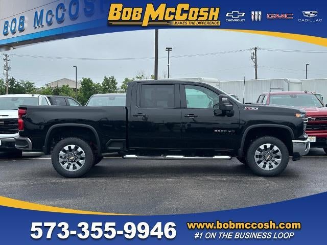 2026 Chevrolet Silverado 3500 HD LT in Black — front three-quarter view