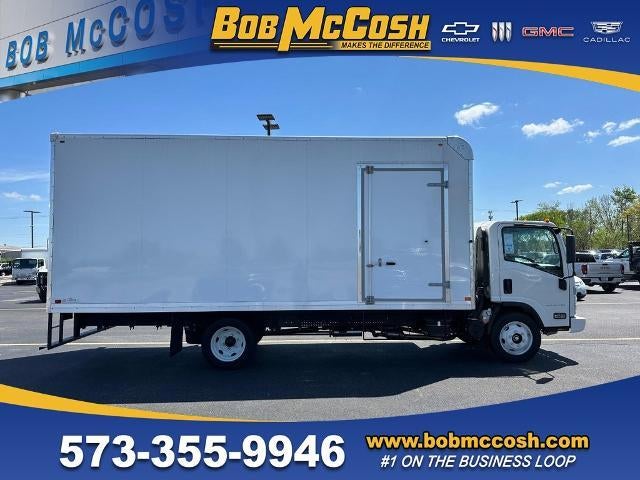 2024 Chevrolet Low Cab Forward 5500 HG NA in Arc White — front three-quarter view