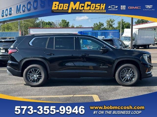 2026 GMC Acadia Elevation in Ebony Twilight Metallic — front three-quarter view