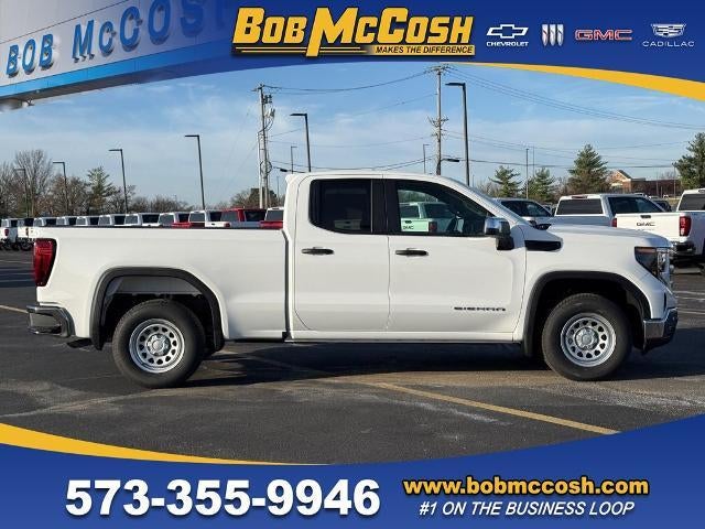 2026 GMC Sierra 1500 Pro in Summit White — front three-quarter view