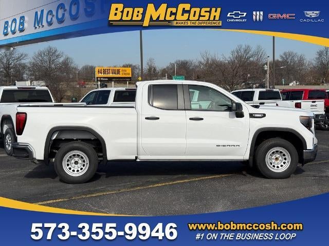 2026 GMC Sierra 1500 Pro in Summit White — front three-quarter view