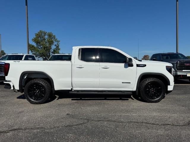 2025 GMC Sierra 1500 Elevation in Summit White — front three-quarter view