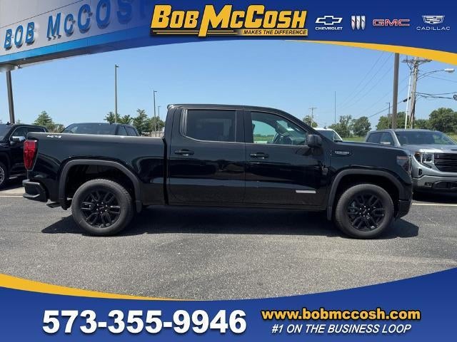 2026 GMC Sierra 1500 Elevation in Onyx Black — front three-quarter view