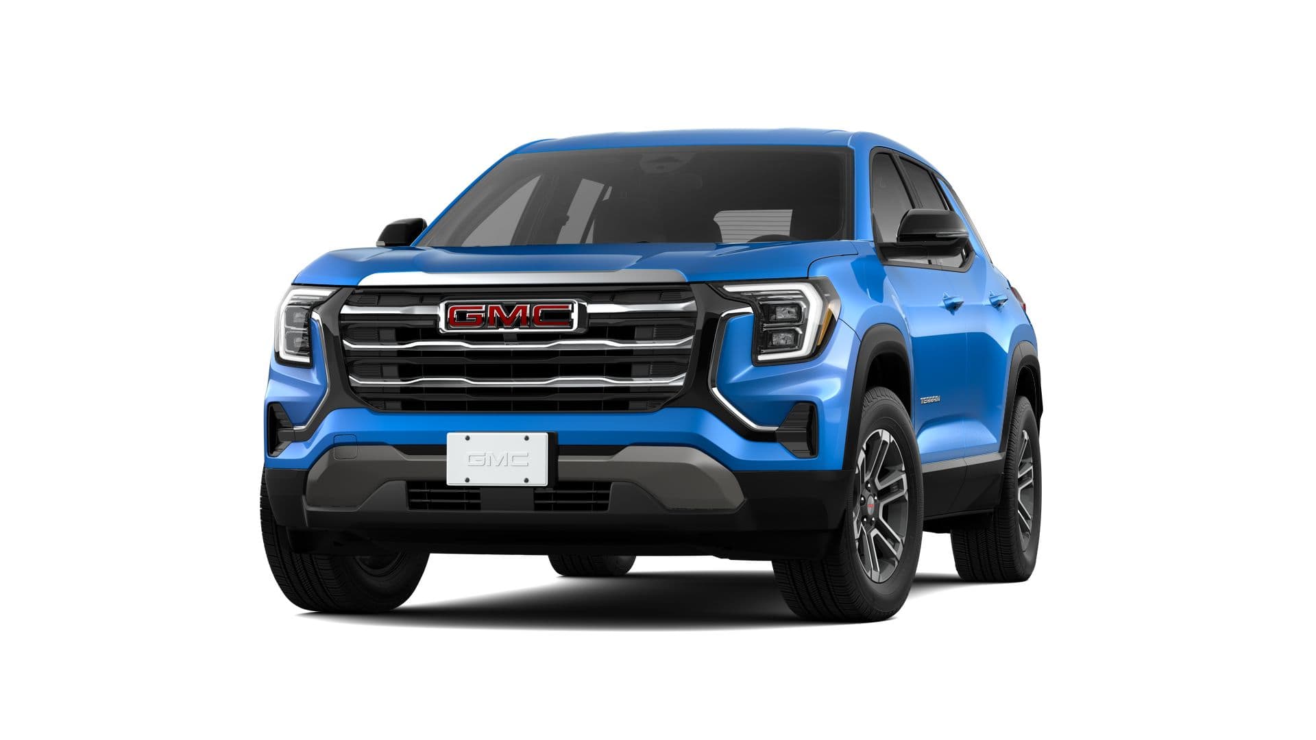 2026 GMC Terrain Elevation in Rapids Metallic — front three-quarter view