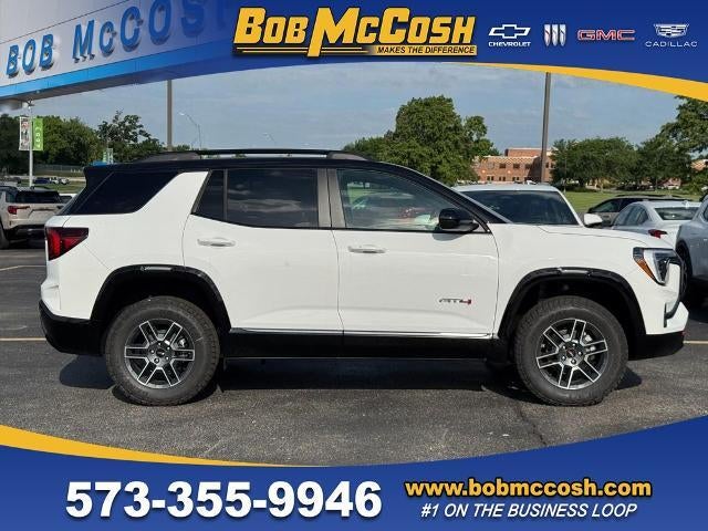 2026 GMC Terrain AT4 in Summit White — front three-quarter view