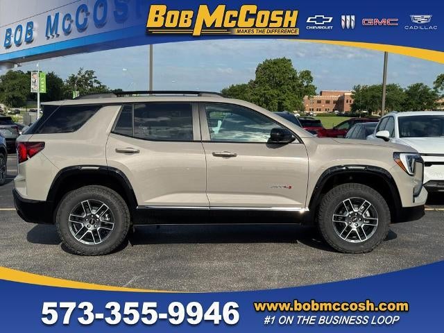 2026 GMC Terrain AT4 in Riverstone Metallic — front three-quarter view