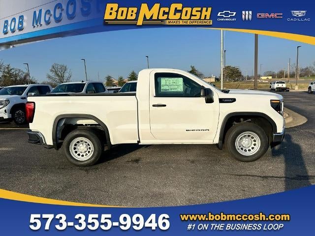 2026 GMC Sierra 1500 Pro in Summit White — front three-quarter view