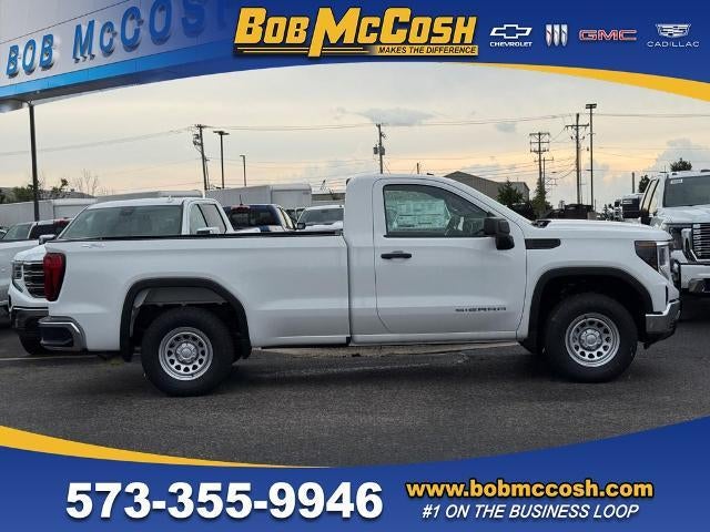 2026 GMC Sierra 1500 Pro in Summit White — front three-quarter view