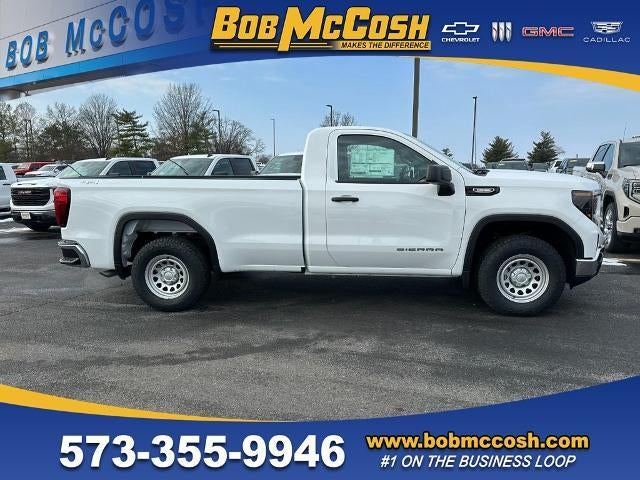 2026 GMC Sierra 1500 Pro in Summit White — front three-quarter view