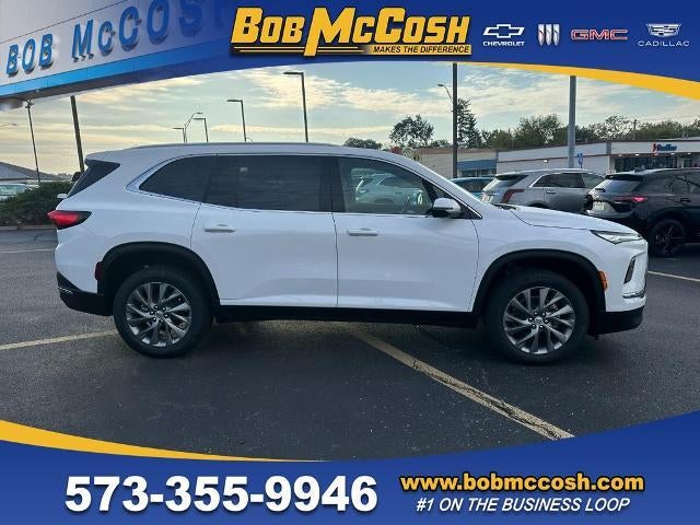 2026 Buick Enclave Preferred in Summit White — front three-quarter view