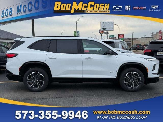 2026 Buick Enclave Sport Touring in Summit White — front three-quarter view