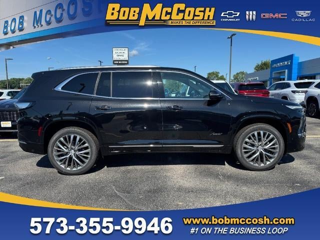 2026 Buick Enclave Avenir in Ebony Twilight Metallic — front three-quarter view