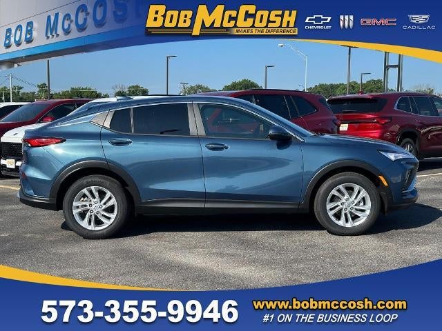 2026 Buick Envista Preferred in Ocean Blue Metallic — front three-quarter view