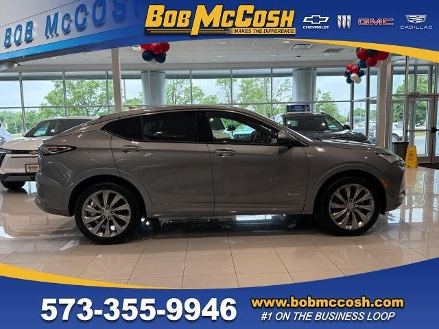 2026 Buick Envista Avenir in Moonstone Gray Metallic — front three-quarter view
