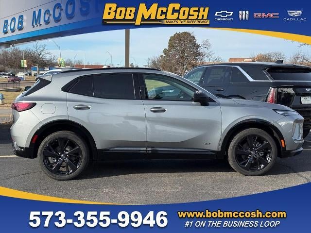 2026 Buick Envision Sport Touring in Moonstone Gray Metallic — front three-quarter view