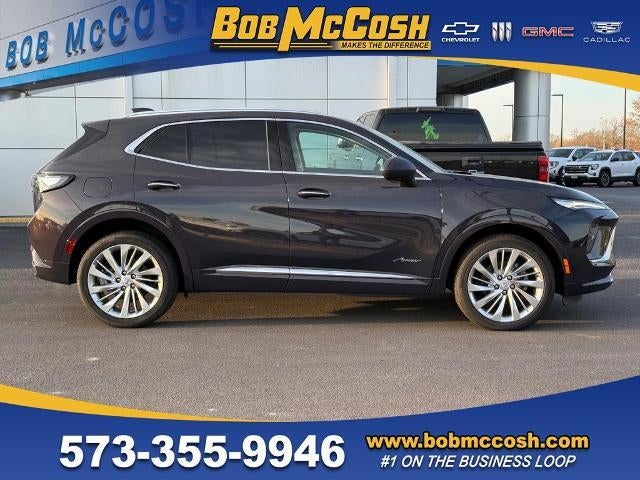 2026 Buick Envision Avenir in Midnight Opal — front three-quarter view